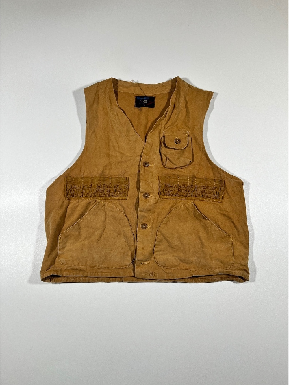 Vintage Red Head Hunting Vest Vintage Game Vest Tan Sportsman Size Small